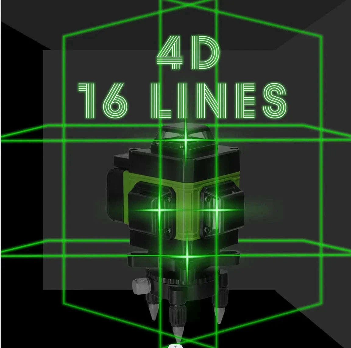 4D Laser Level with 16/12 Lines and 360° Green Beams-Green 8 Line / Poland