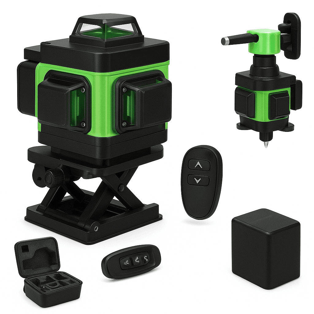 4D Laser Level with 16/12 Lines and 360° Green Beams-Green 8 Line / Poland