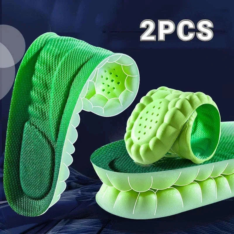 4D Massage Insoles with Arch Support for Daily Comfort-blue / 35-36(230mm)