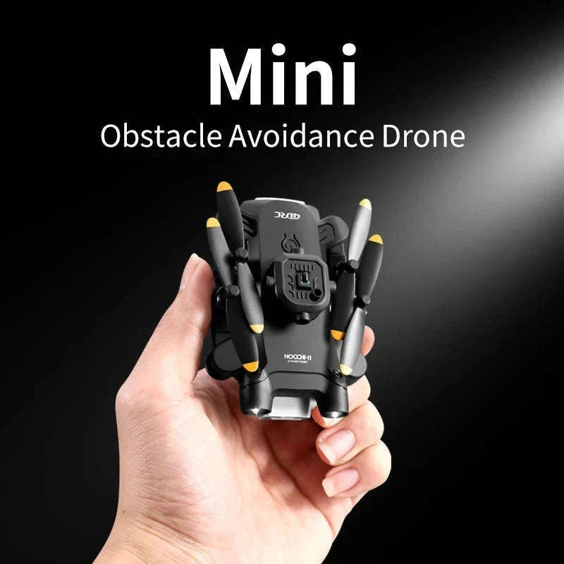 4DRC V30 Mini Drone with HD Camera for Easy Flying-Black-Dual4K-1B