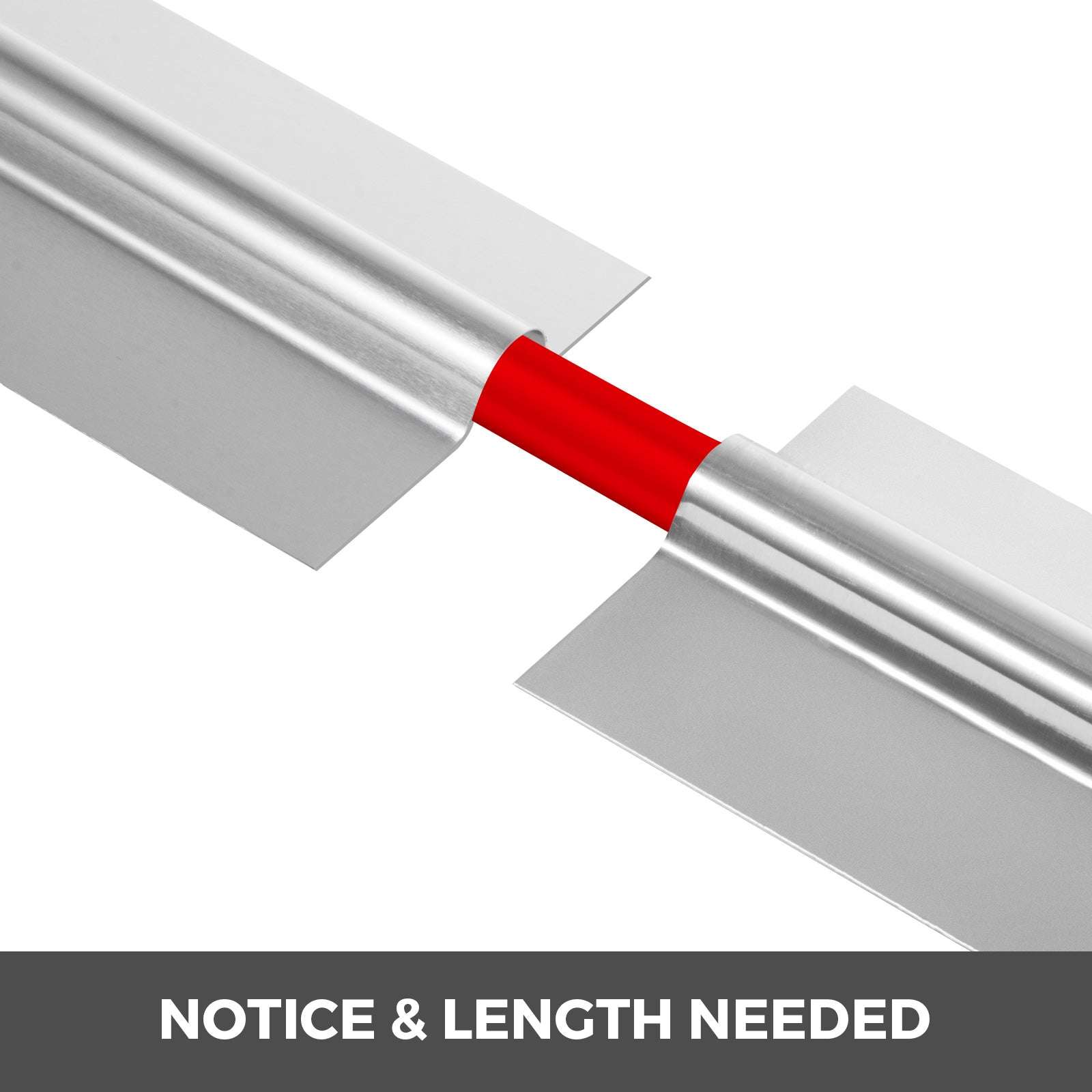 4FT Aluminum Heat Transfer Plates for 1/2" PEX Radiant Floor Heating-100PCS / United States