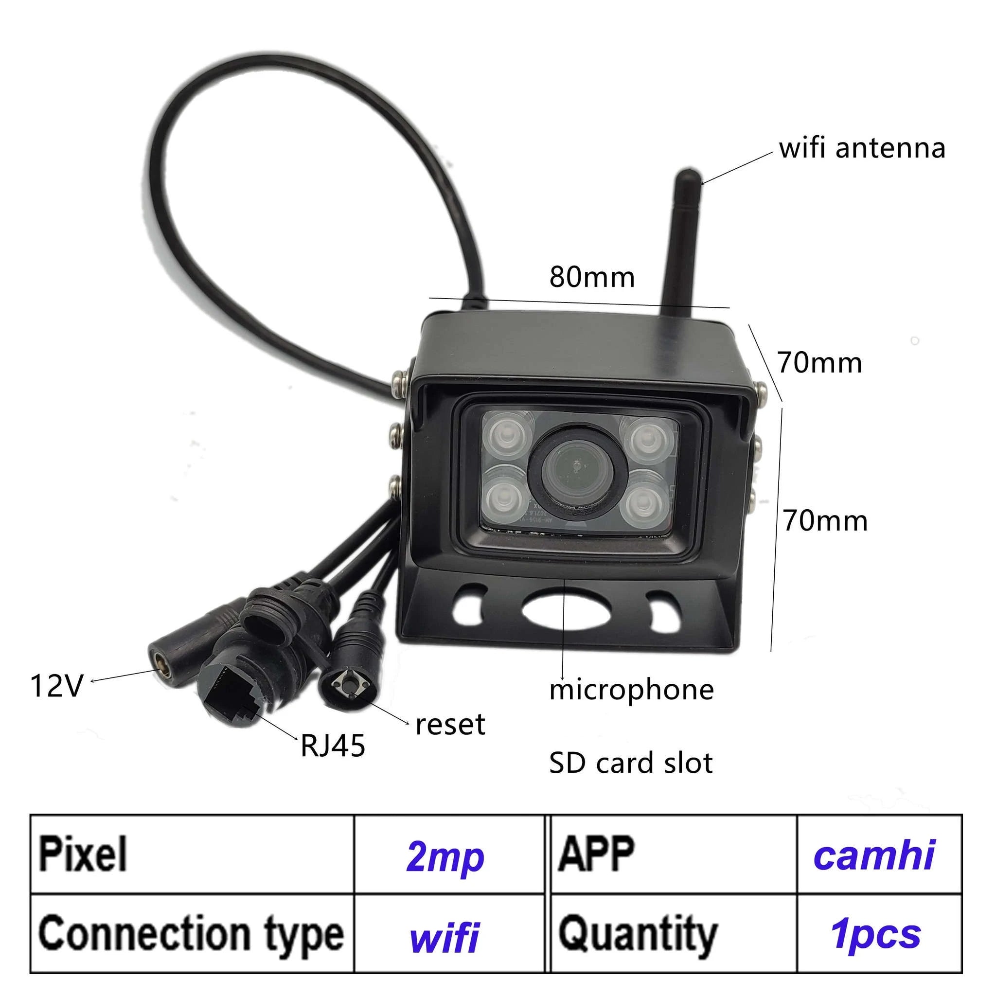 4G 4K 8MP Outdoor WiFi IP Security Camera-5MP 4G EU