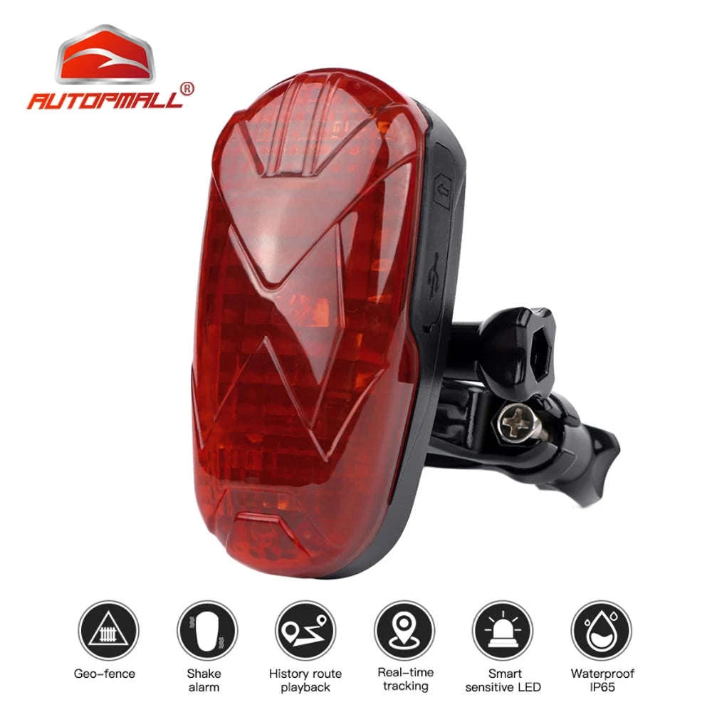 4G Bicycle GPS Tracker TK906 with Real-Time Tracking & Long Standby-Tracker with Box