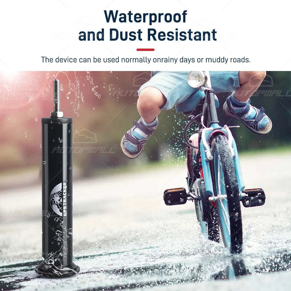 4G GPS Bike Tracker TK407 Waterproof Real-Time Anti-Theft Device-TK407