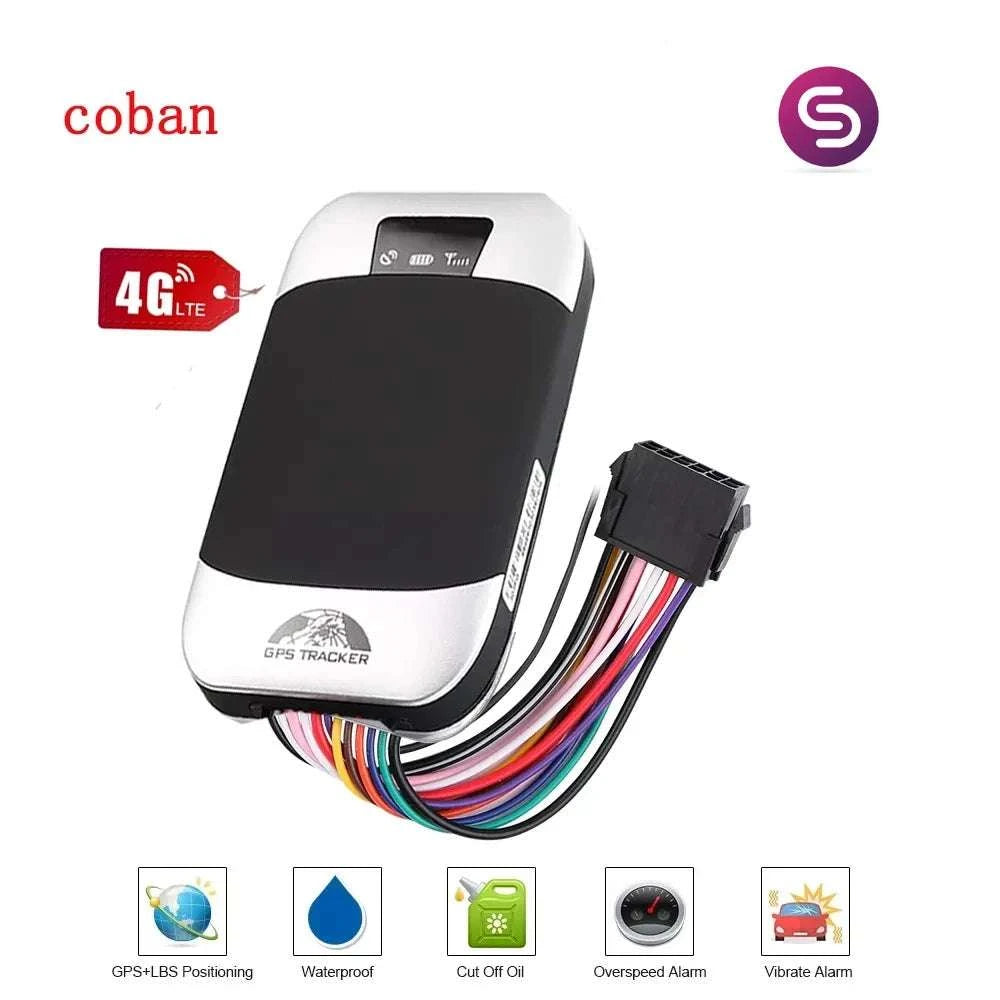 4G GPS Car Tracker TK303F Real-Time Vehicle Tracking & Remote Cut Off-4G No Box