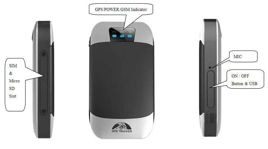 4G GPS Car Tracker TK303F Real-Time Vehicle Tracking & Remote Cut Off-4G No Box