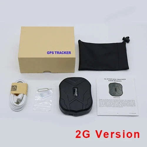 4G GPS Car Tracker with 5000mAh Battery, Waterproof, Shock Alarm-2G / China Mainland
