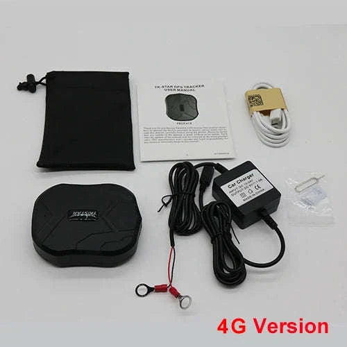 4G GPS Car Tracker with 5000mAh Battery, Waterproof, Shock Alarm-2G / China Mainland
