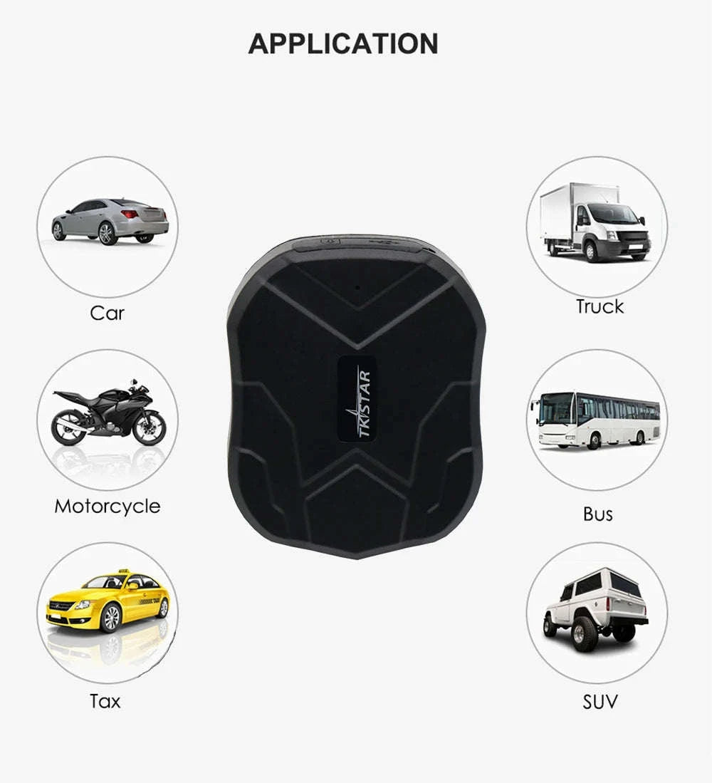 4G GPS Car Tracker with 5000mAh Battery, Waterproof, Shock Alarm-2G / China Mainland