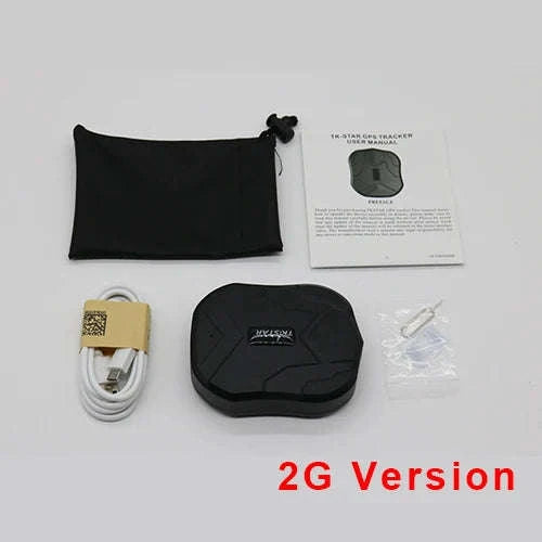 4G GPS Car Tracker with 5000mAh Battery, Waterproof, Shock Alarm-2G / China Mainland