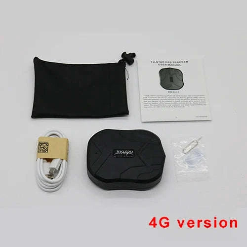 4G GPS Car Tracker with 5000mAh Battery, Waterproof, Shock Alarm-2G / China Mainland