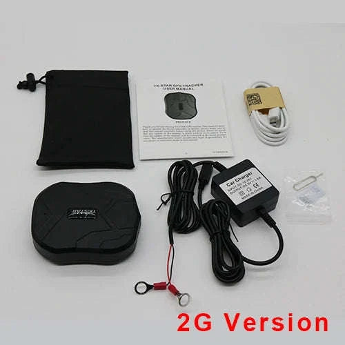 4G GPS Car Tracker with 5000mAh Battery, Waterproof, Shock Alarm-2G / China Mainland