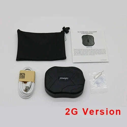 4G GPS Car Tracker with 5000mAh Battery, Waterproof, Shock Alarm-2G / China Mainland