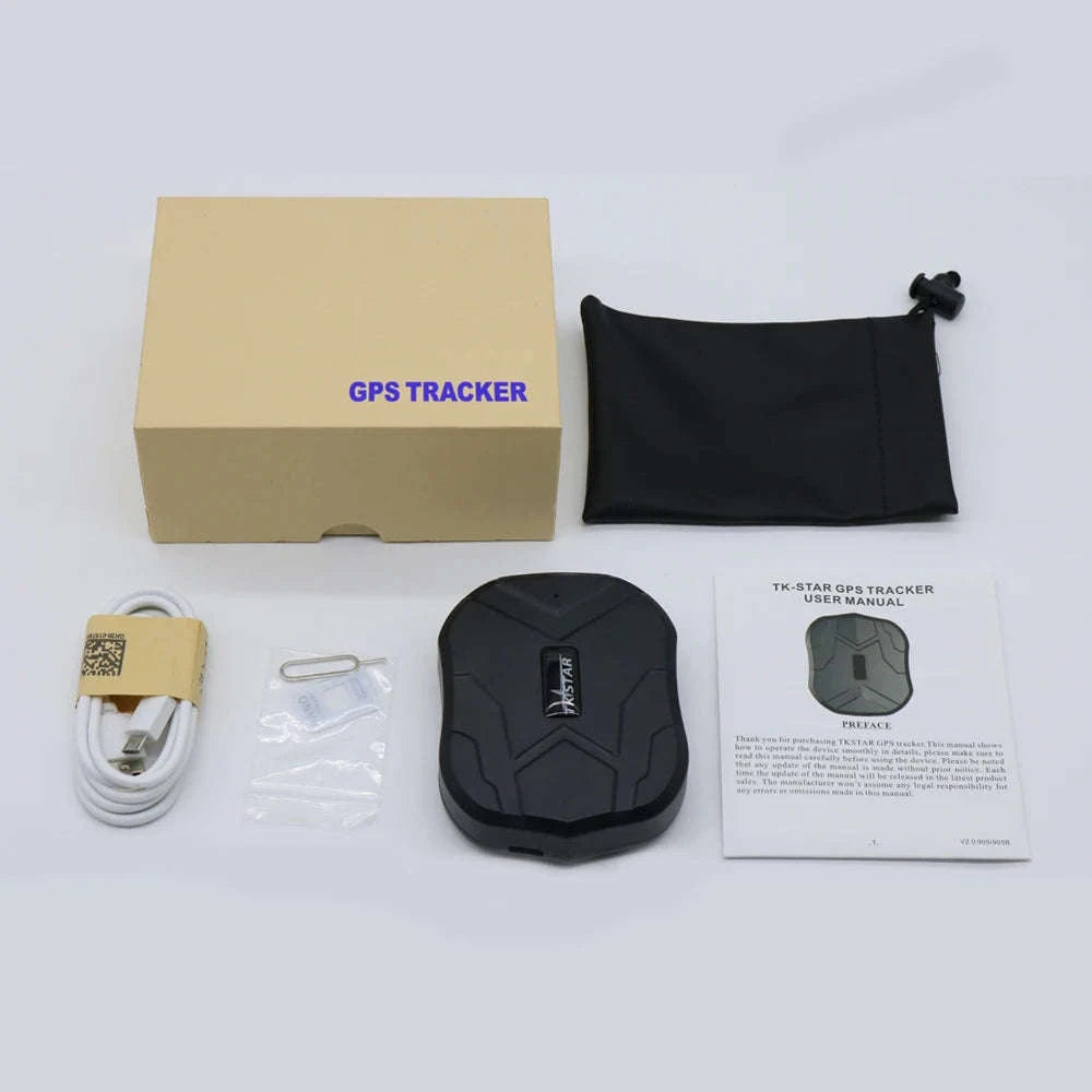 4G GPS Car Tracker with 5000mAh Battery, Waterproof, Shock Alarm-2G / China Mainland