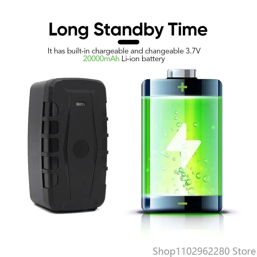 4G GPS Tracker 20000mAh Magnetic Locator-20000mAh 4g / CHINA