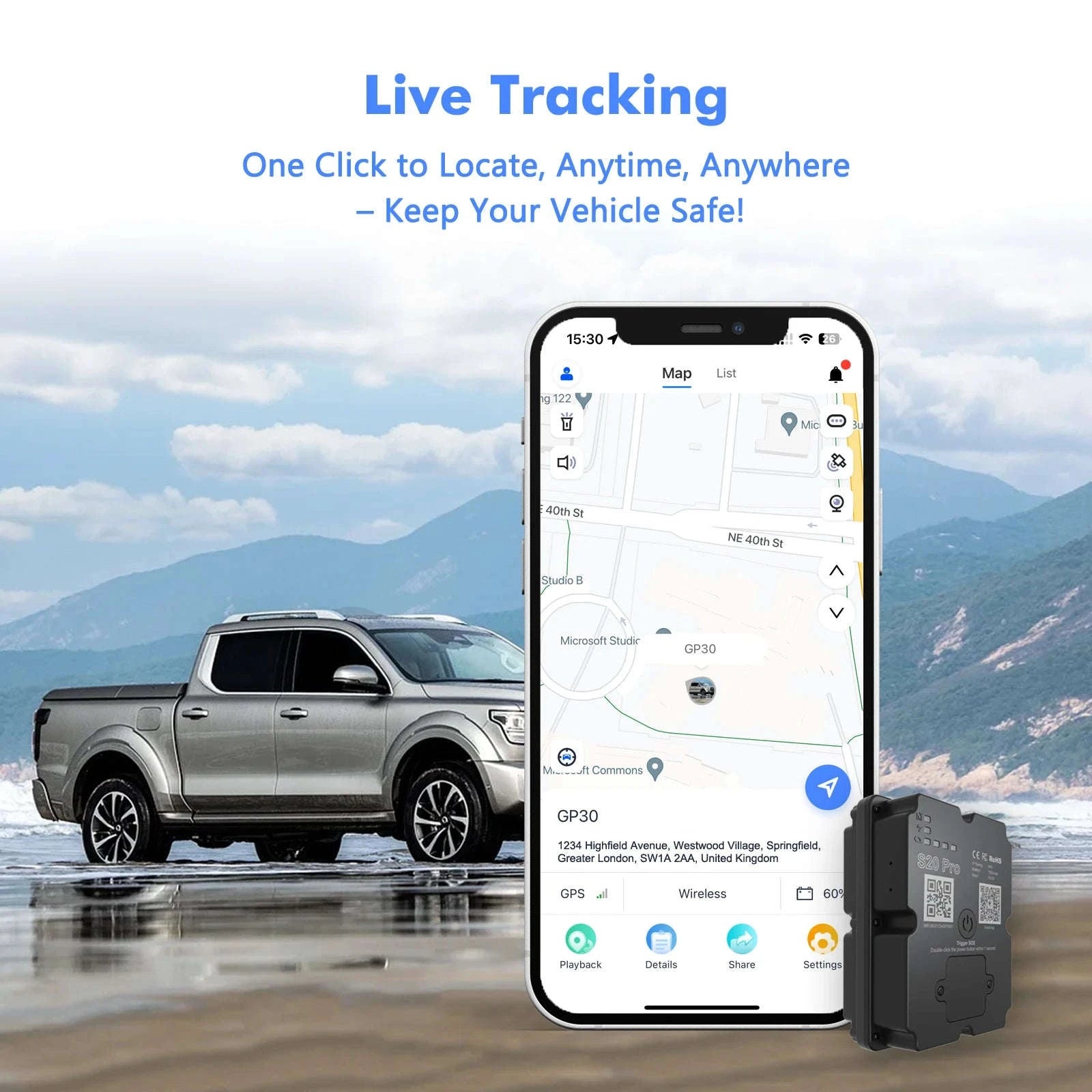 4G GPS Tracker for Car and Motorcycle-GPS Tracker / Germany