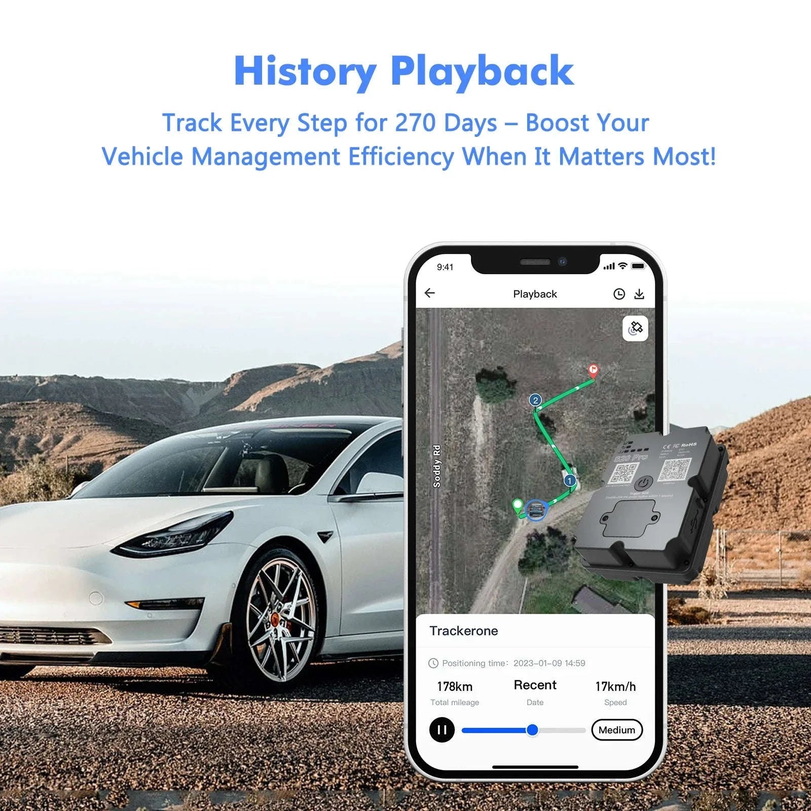 4G GPS Tracker for Car and Motorcycle-GPS Tracker / Germany