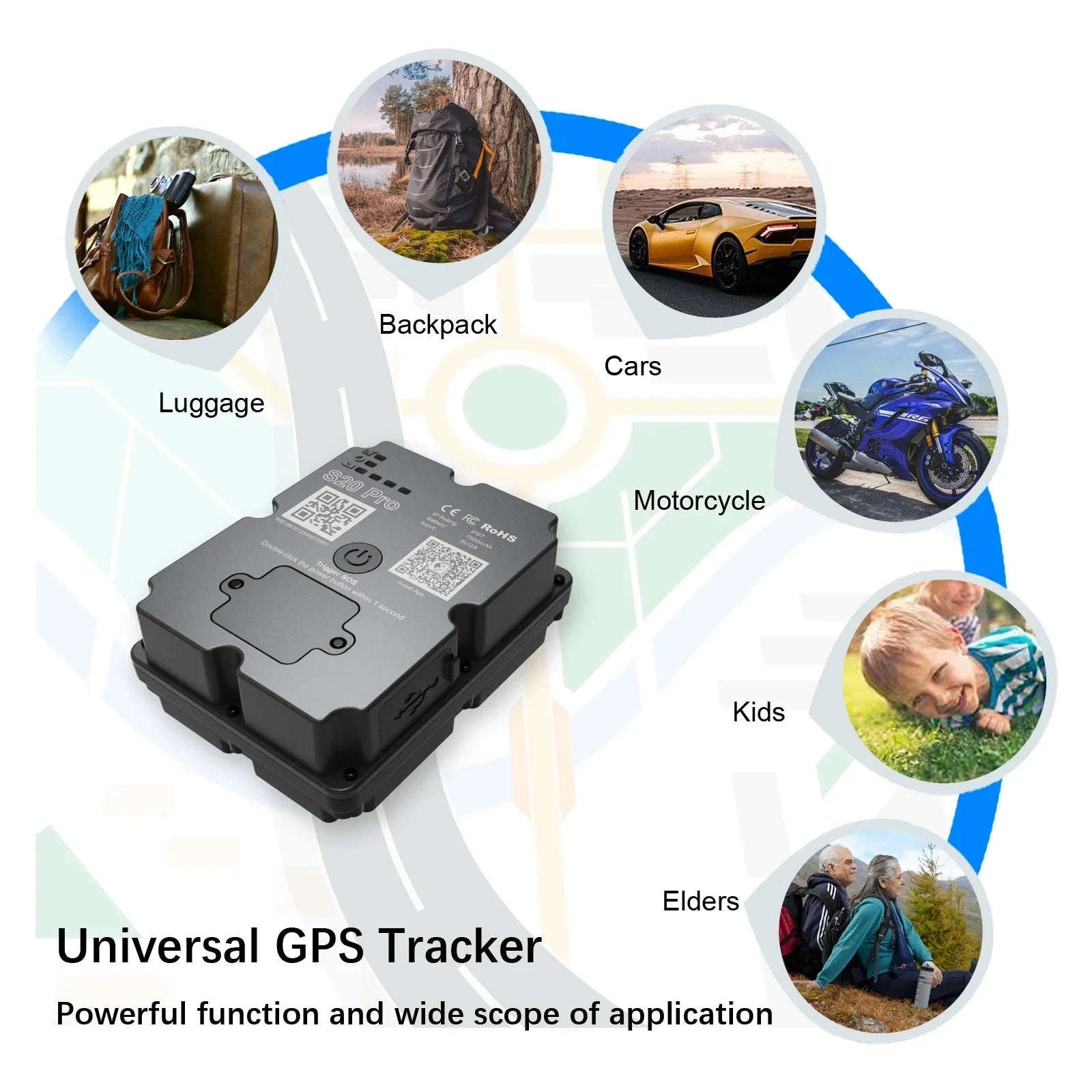 4G GPS Tracker for Car and Motorcycle-GPS Tracker / Germany