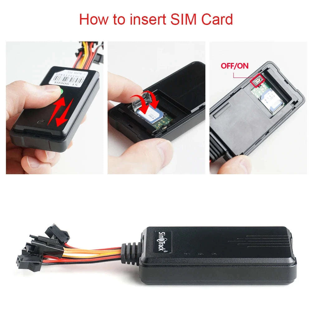 4G GPS Tracker for Car and Motorcycle with Remote Fuel Cut and Free App-With accessories
