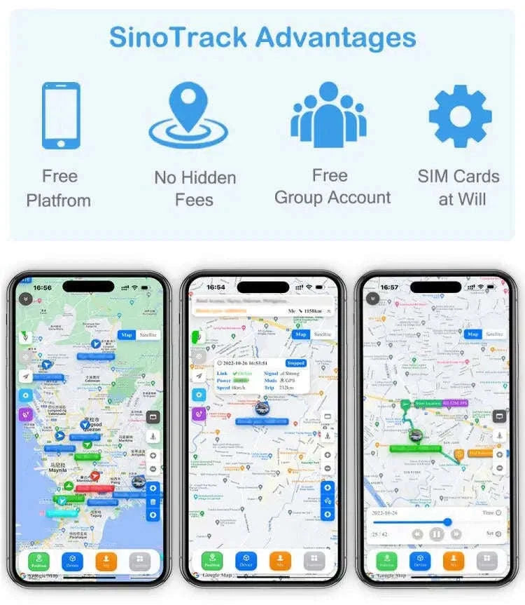 4G GPS Tracker for Car and Motorcycle with Remote Fuel Cut and Free App-With accessories