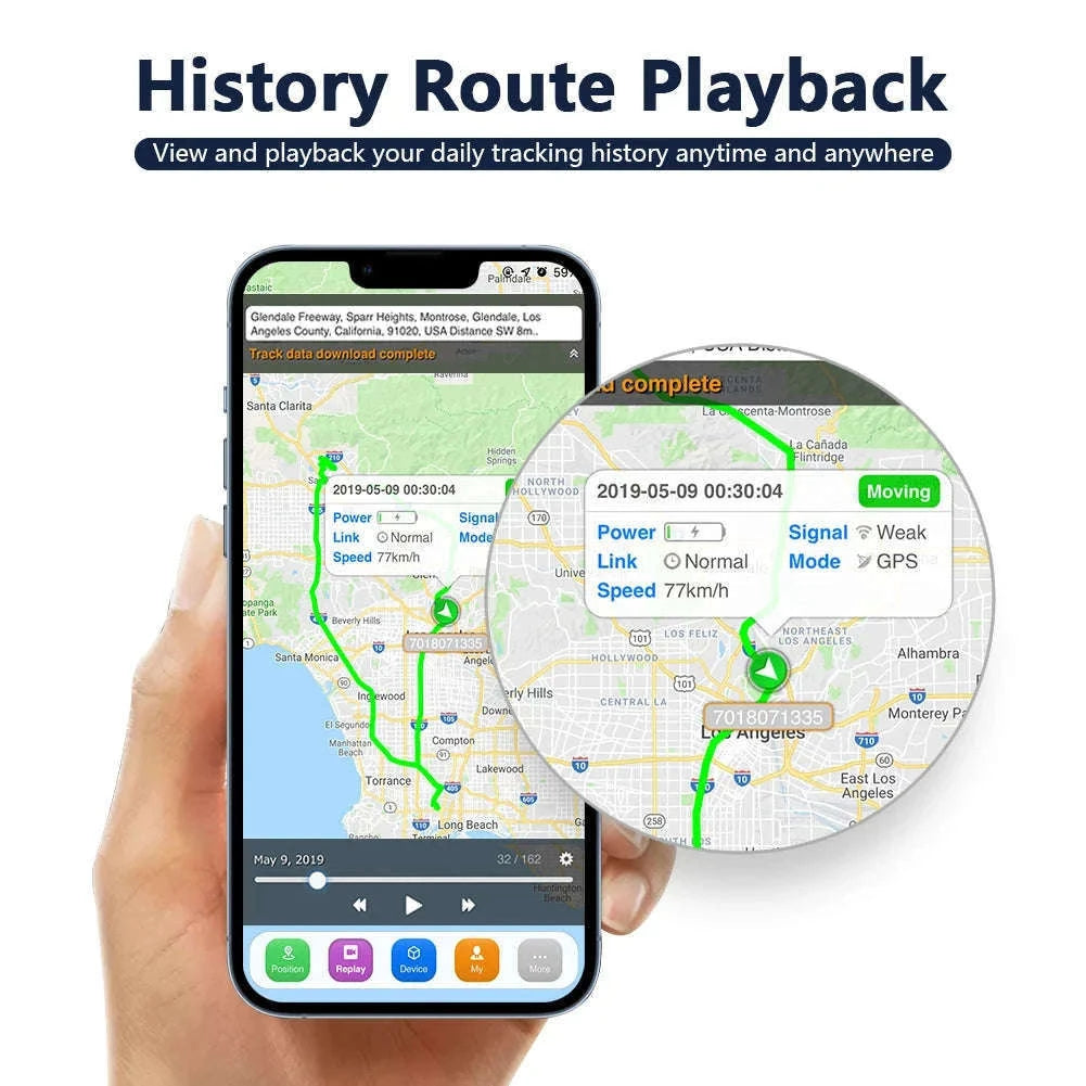 4G GPS Tracker for Car and Motorcycle with Remote Fuel Cut and Free App-With accessories
