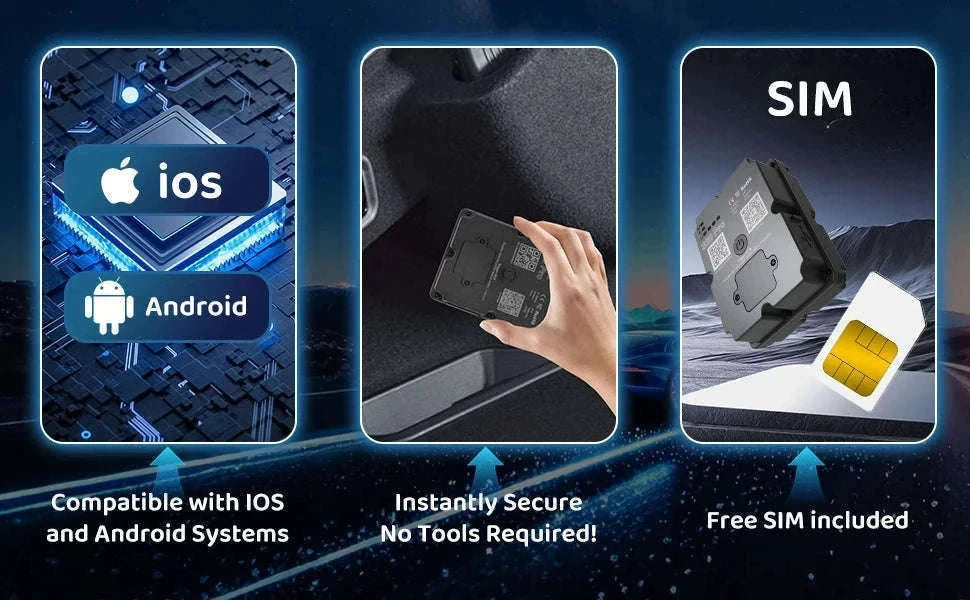 4G GPS Tracker for RV, Camper & Van Life with Real-Time Alerts-China Mainland