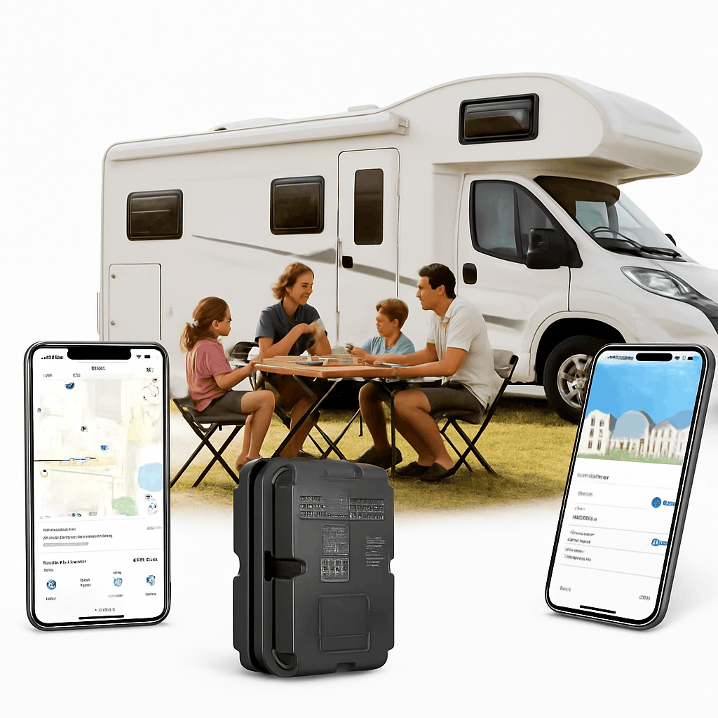 4G GPS Tracker for RV, Camper & Van Life with Real-Time Alerts-China Mainland