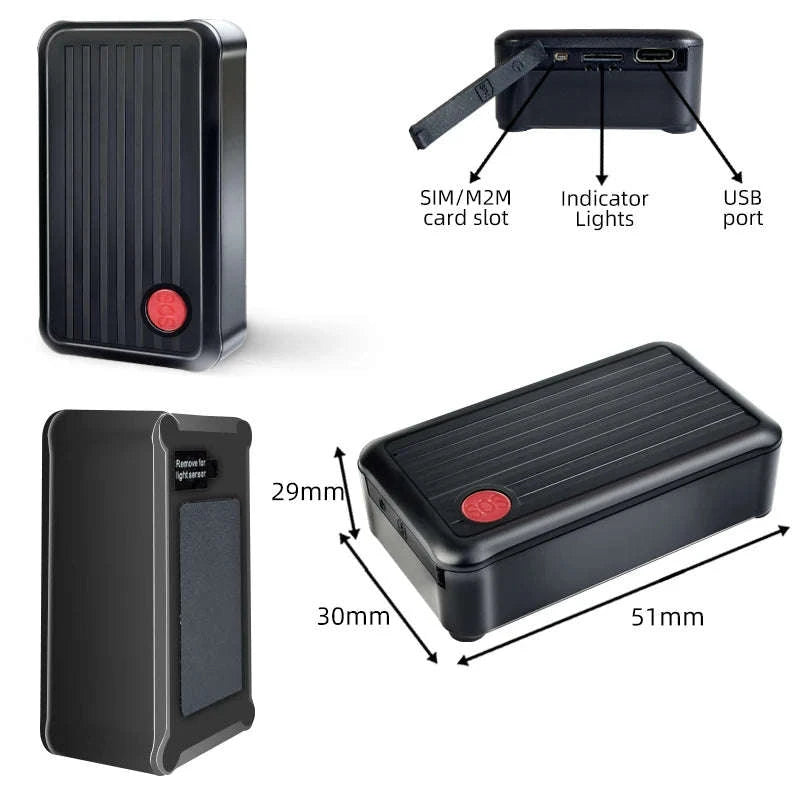 4G GPS Tracker with Real-Time Vehicle Positioning-EC11B 4G