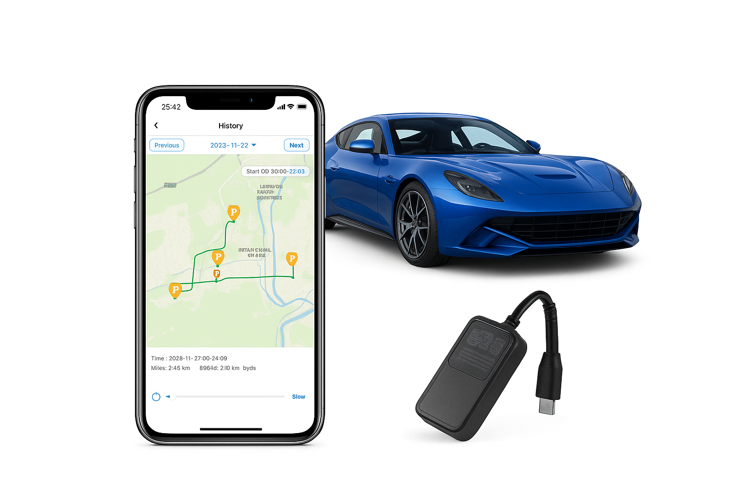 4G GPS járműkövető antitheft eszköz