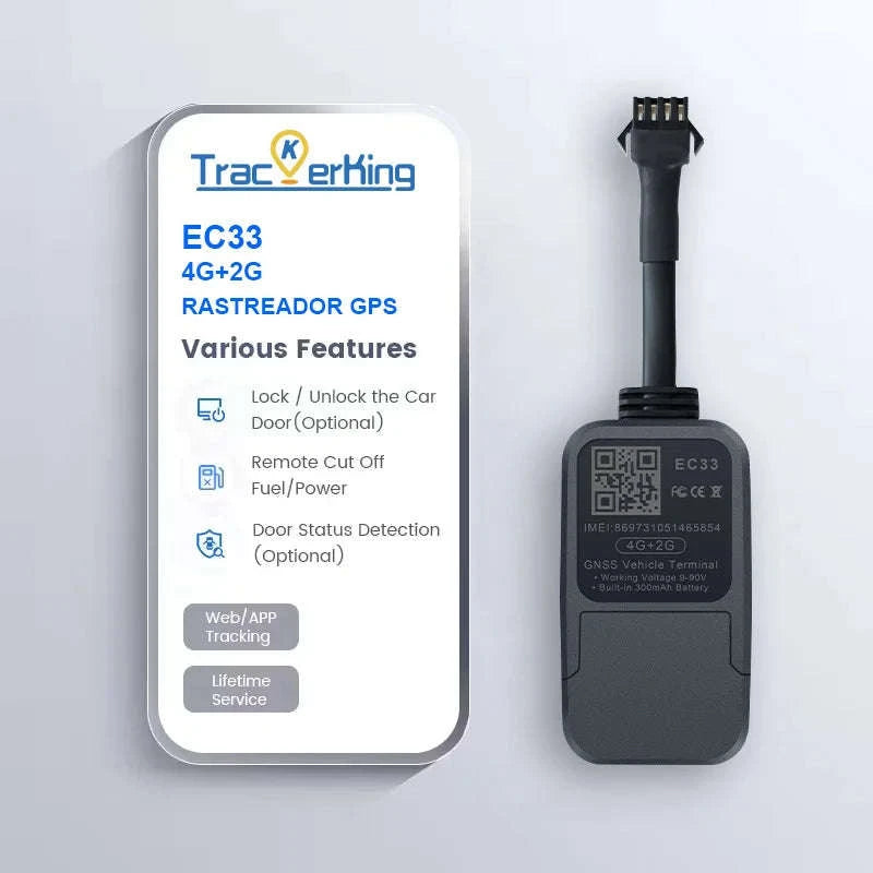 4G GPS Vehicle Tracker-EC33PURA-CARD / China Mainland