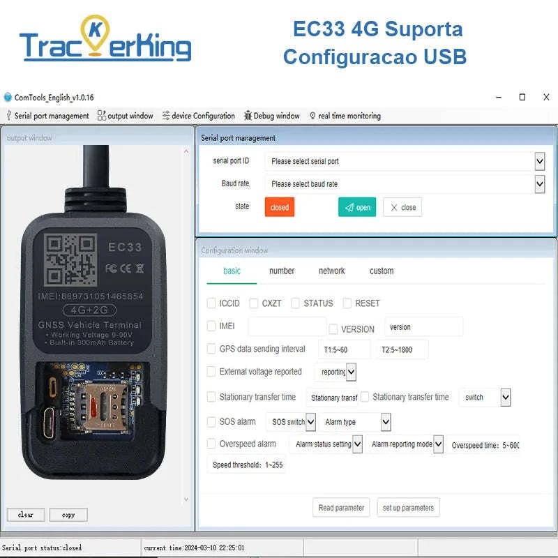 4G GPS Vehicle Tracker-EC33PURA-CARD / China Mainland