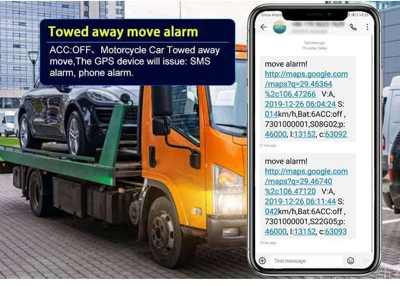 4G GPS Vehicle Tracker with ACC Alerts and Remote Fuel Cut-Off-CJ730F 4G SA