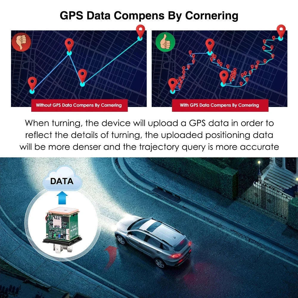 4G GPS Vehicle Tracker with ACC Alerts and Remote Fuel Cut-Off-CJ730F 4G SA