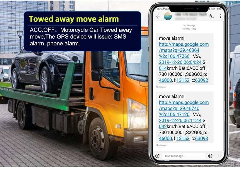 4G GPS Vehicle Tracker with ACC Alerts and Remote Fuel Cut-Off-CJ730F 4G SA