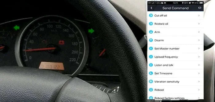 4G GPS Vehicle Tracker with ACC Alerts and Remote Fuel Cut-Off-CJ730F 4G SA