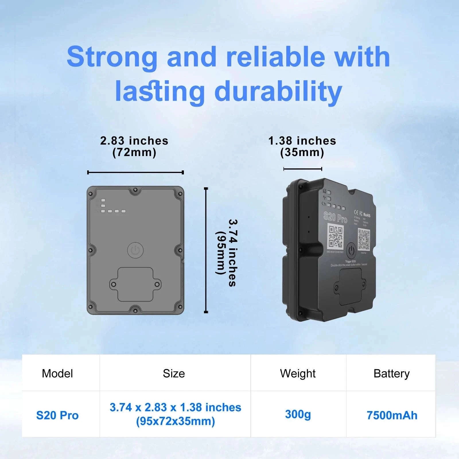 4G GPS Vehicle Tracker with Magnetic Mount & Real-Time App Tracking-spain