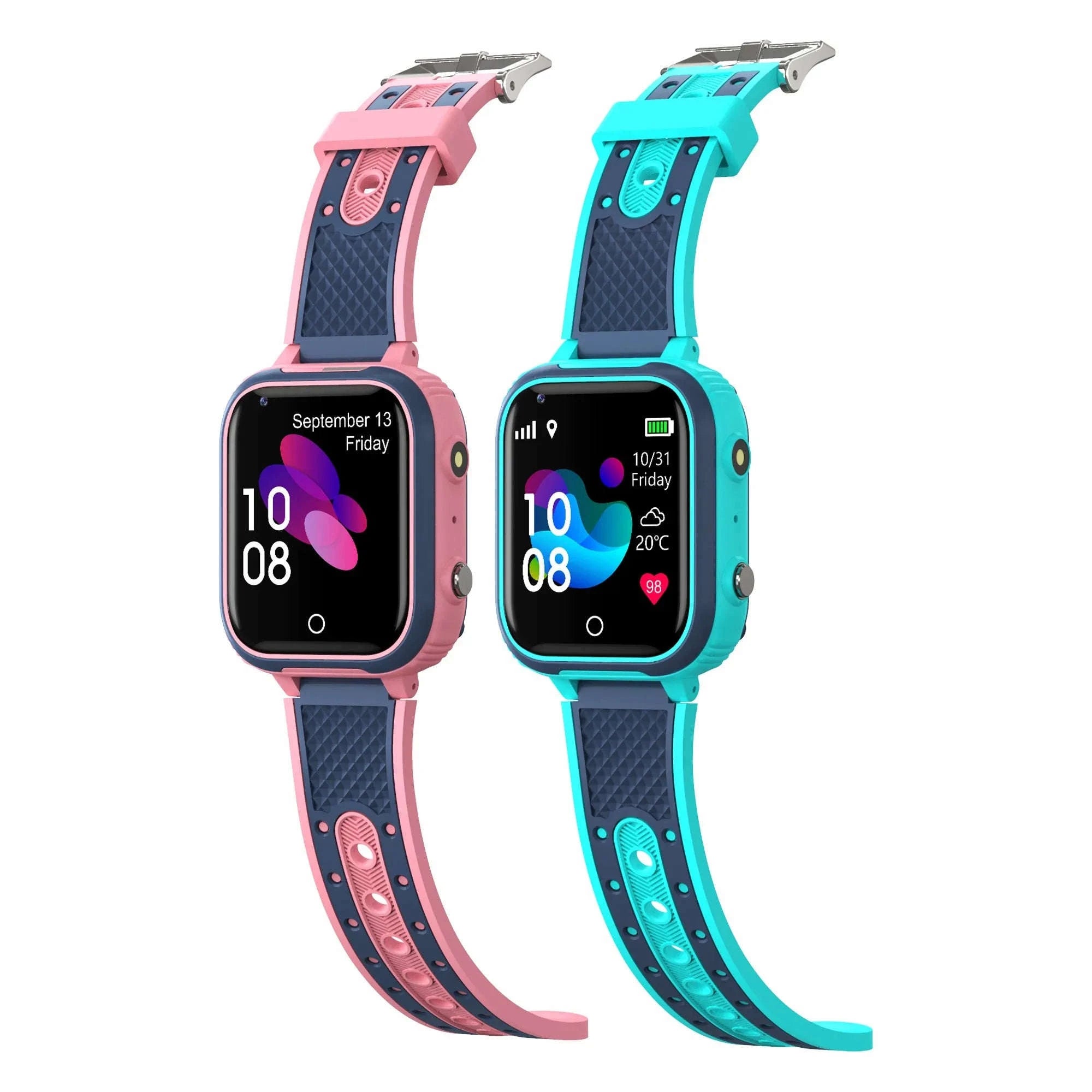 4G Kids Smart Watch GPS WiFi Video Call SOS Camera Tracker-Global version / add more strap