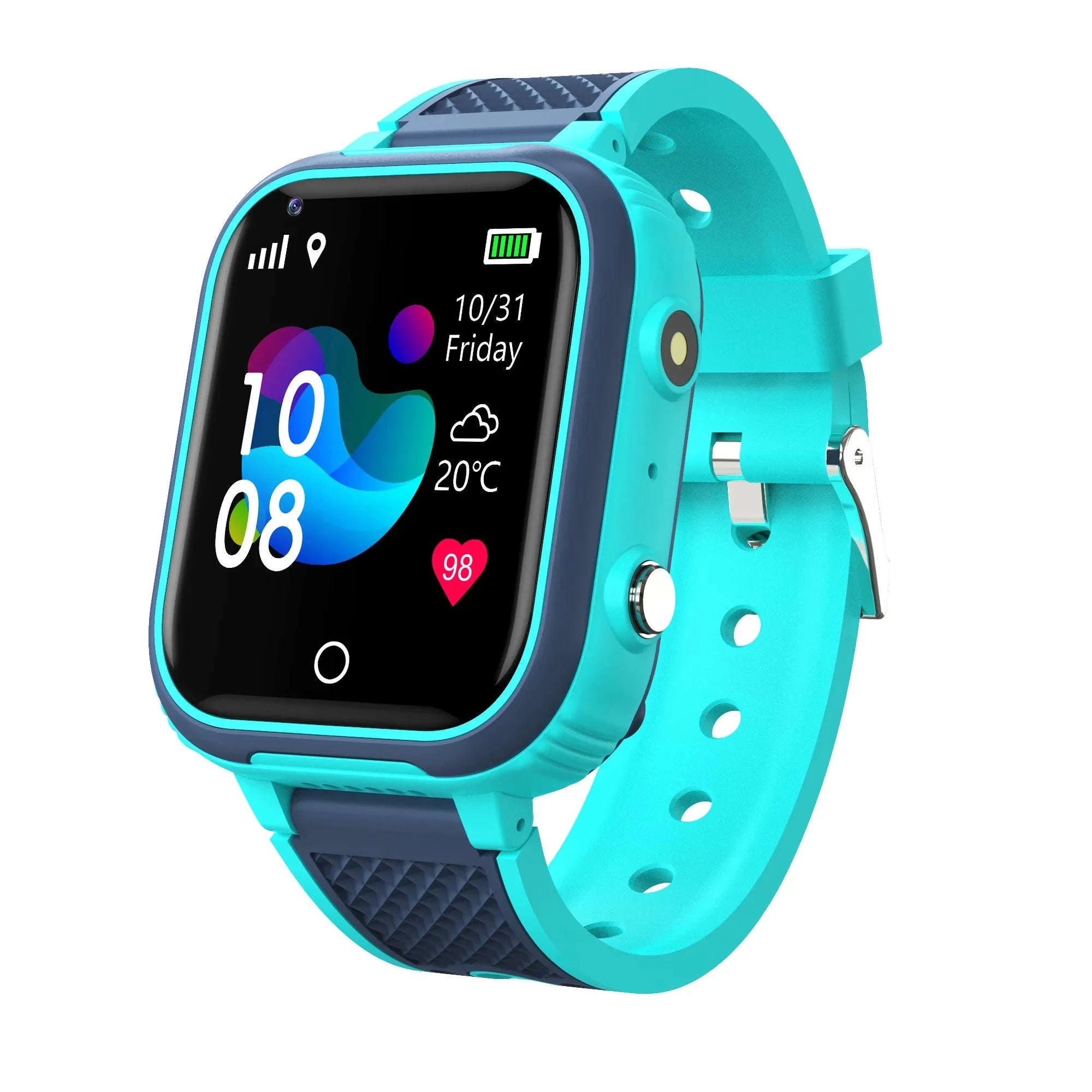 4G Kids Smart Watch GPS WiFi Video Call SOS Camera Tracker-Global version / add more strap