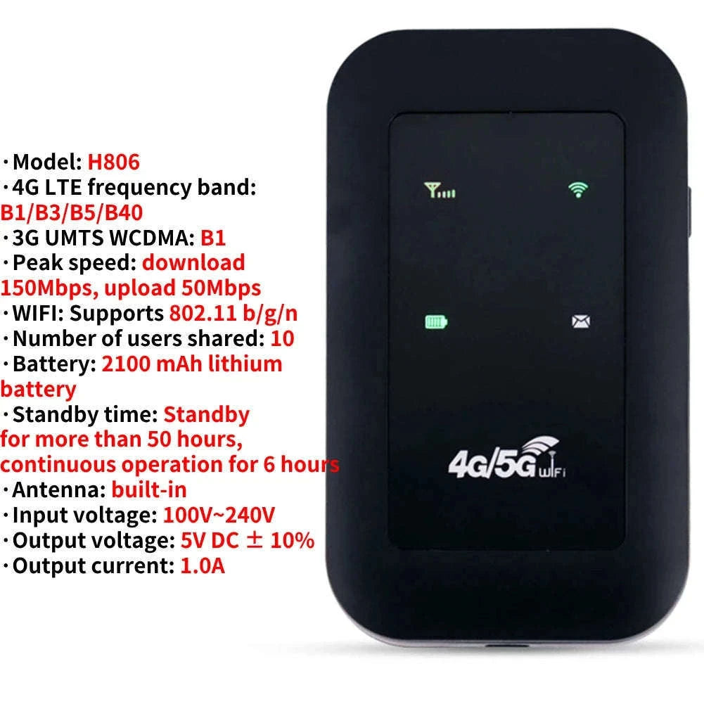 4G LTE Router with SIM Hotspot and WiFi Repeater-usb plug