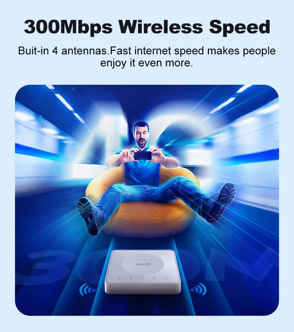 4G LTE WiFi Router with SIM Card and Type-C-China Mainland