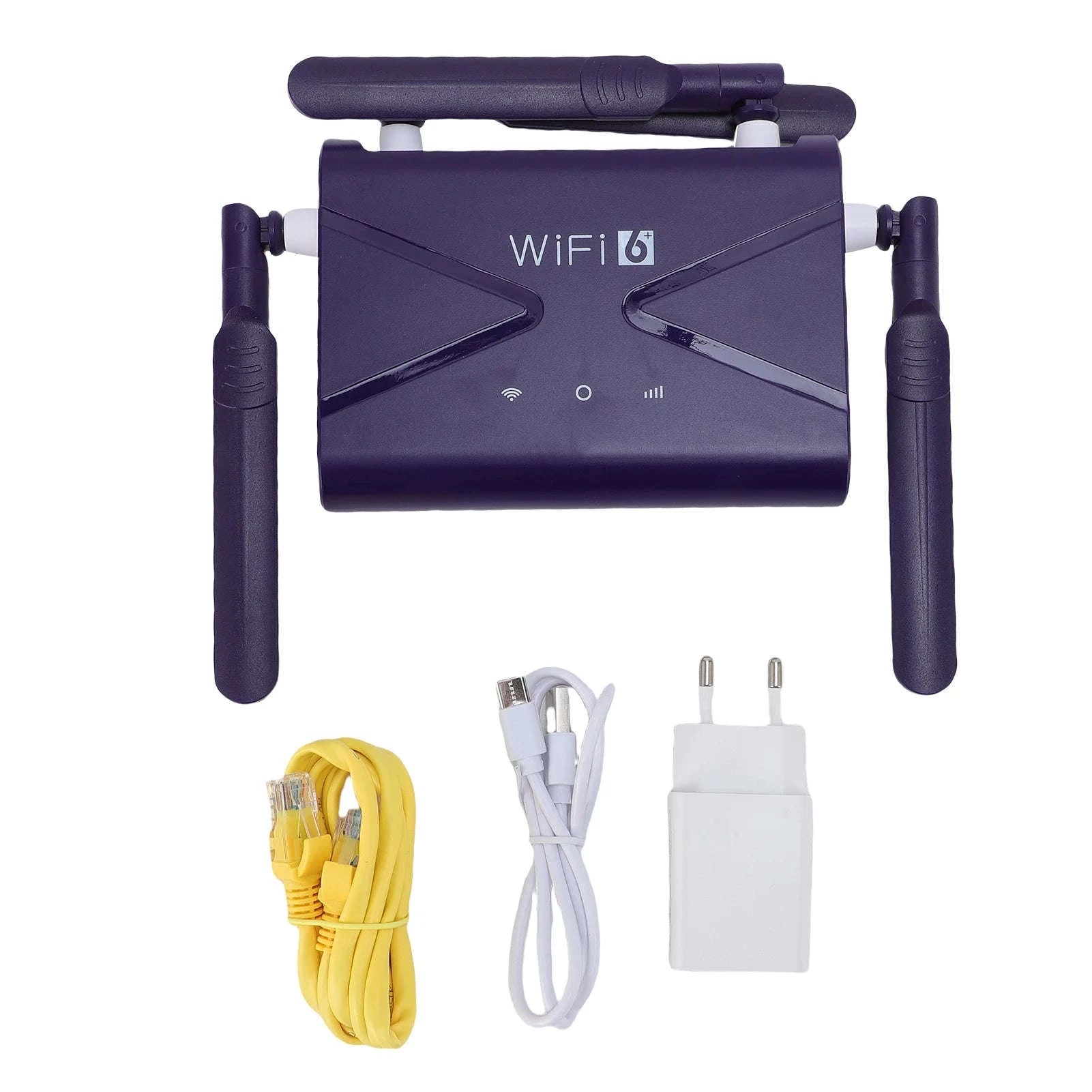4G LTE Wireless Router 300Mbps with SIM Card Slot and 4 Antennae-1Set