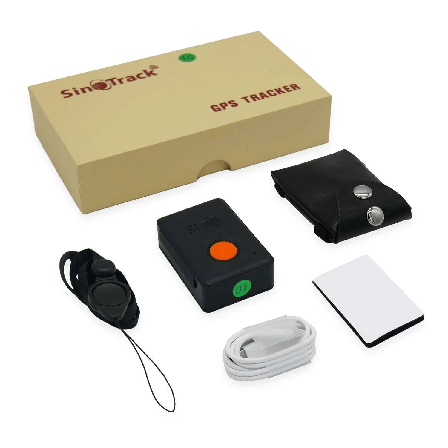 4G Mini GPS Tracker with Built-In Battery and Waterproof Design-Default Title