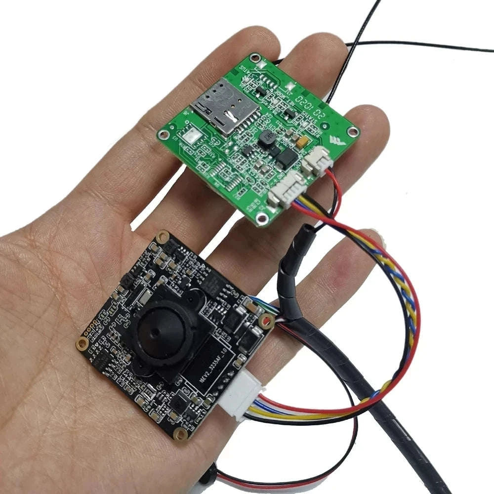 4G Mini IP Camera Module with Pinhole Lens and HD Video-2MP EU / EU Plug