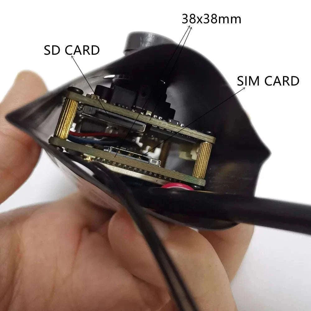 4G SIM Card IP Camera with Night Vision and Remote Monitoring-2MP 4G Version EU / EU Plug