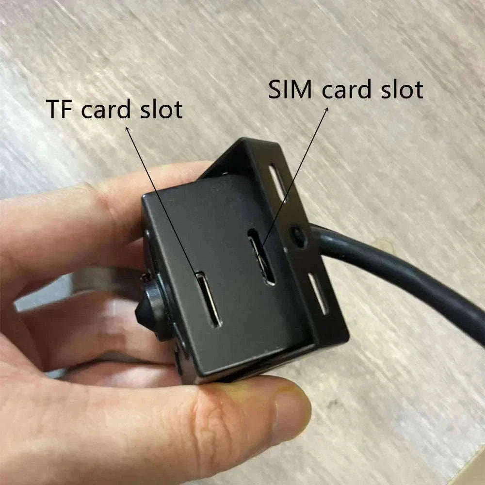 4G SIM Card Mini Camera with HD Viewing and Motion Alerts-2MP Wide Angle lens