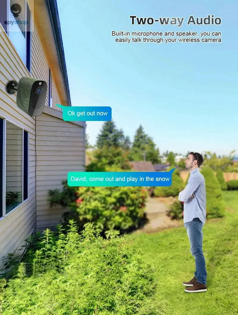 4G SIM Security Camera – 4MP Full-Color, Battery Powered, Outdoor Ready-4MP 4G Cam No Card / CHINA