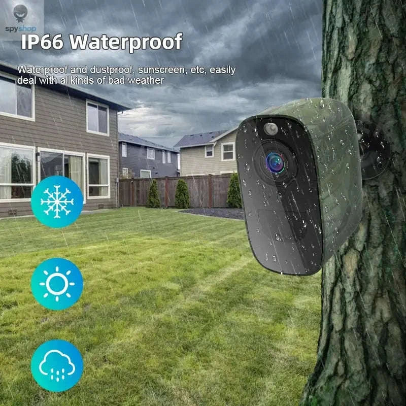 4G SIM Security Camera – 4MP Full-Color, Battery Powered, Outdoor Ready-4MP 4G Cam No Card / CHINA