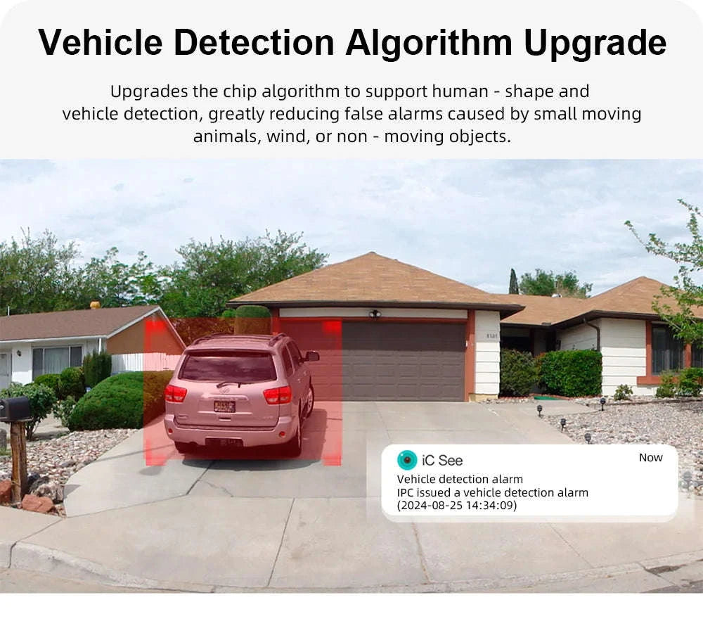 4G Solar Outdoor Dual-Lens Security Camera 4MP Auto Tracking-4G LTE Camera  64G
