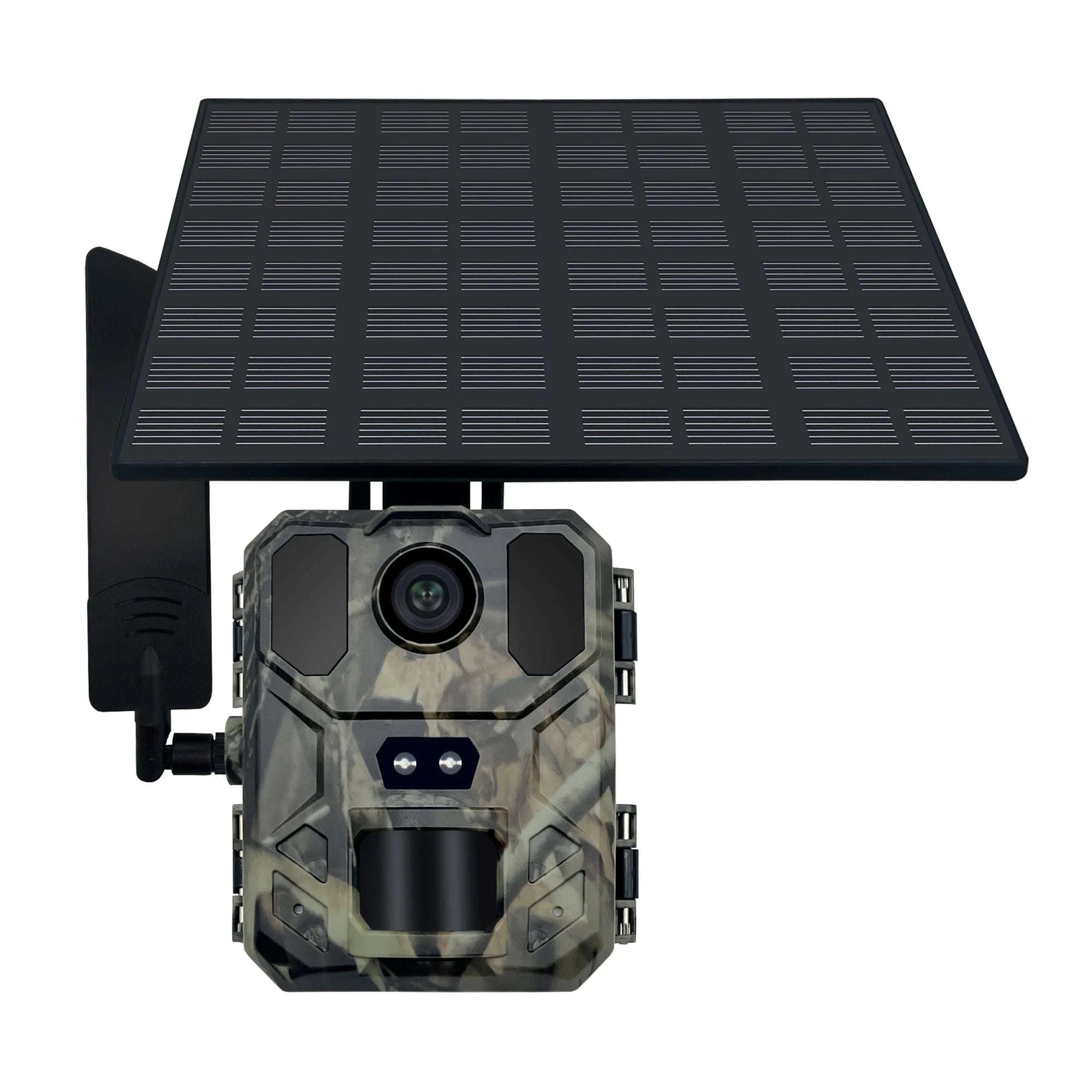 4G Solar Trail Camera with 30MP 2K Live Feed and Night Vision-Default Title