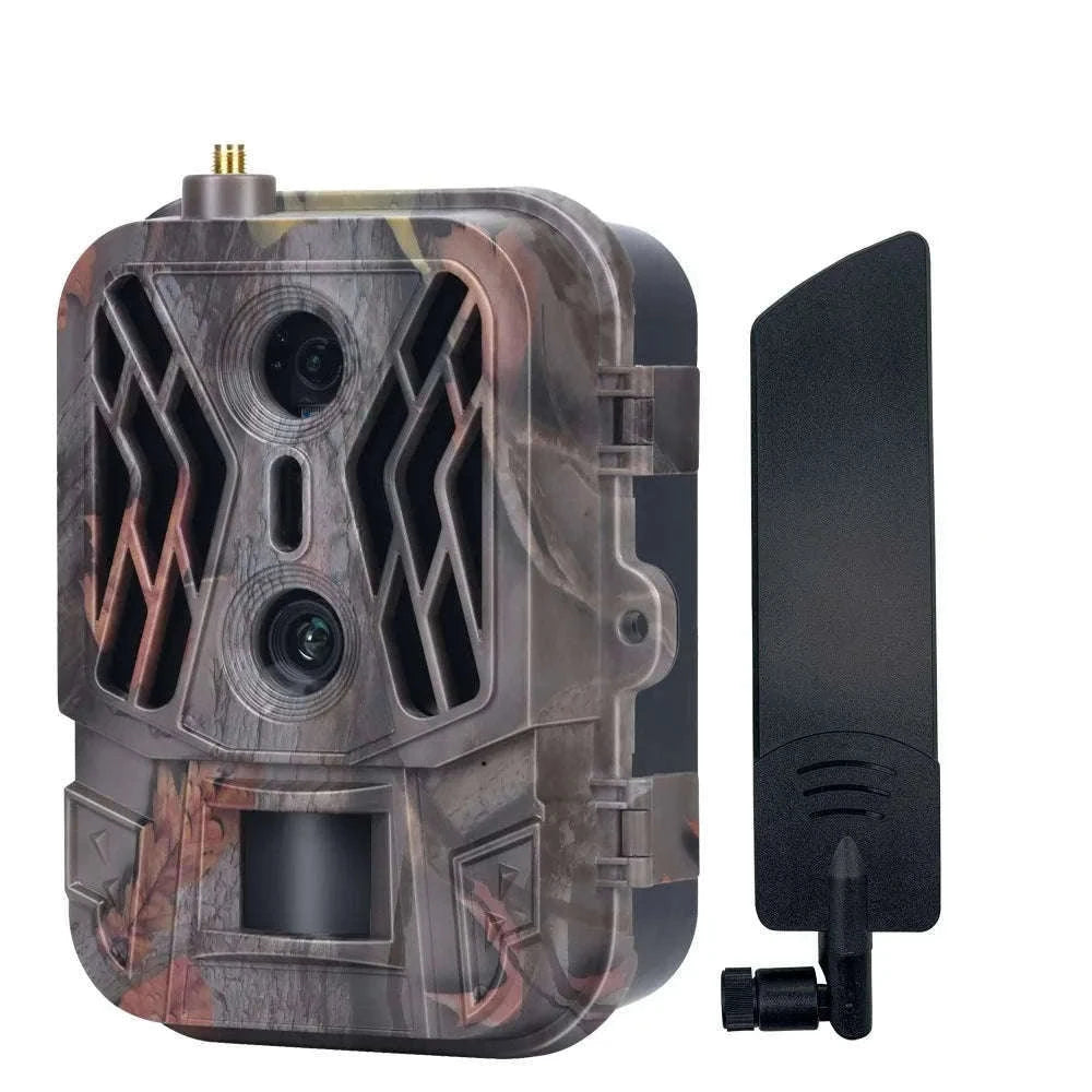 4G Trail Camera 120MP 4K, Dual Lens, 8000mAh Battery-Default Title
